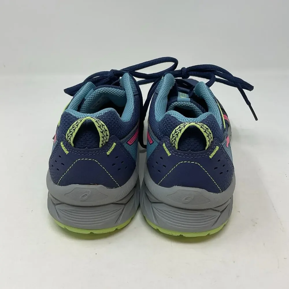 ASICS Shoes Pre Venture 9 Grade School Big Kids Size US 7 EU 40‎ Blue Hot Pink